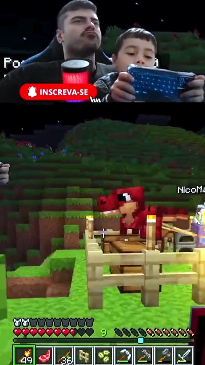 ACHAMOS UMA VILA NA HORA CERTA! | Minecraft com Dragões