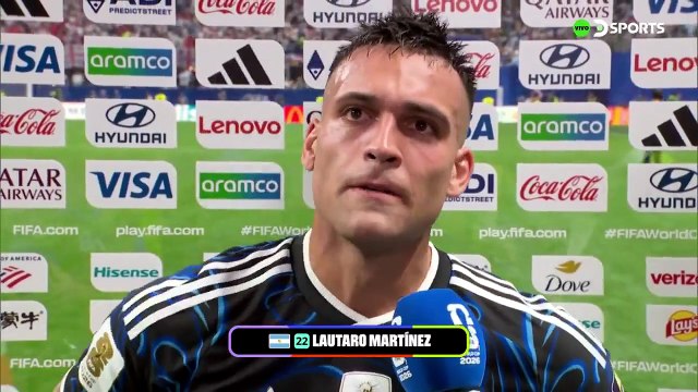 Lautaro Martínez se emocionó hasta las lágrimas tras el triunfo sobre Inglaterra