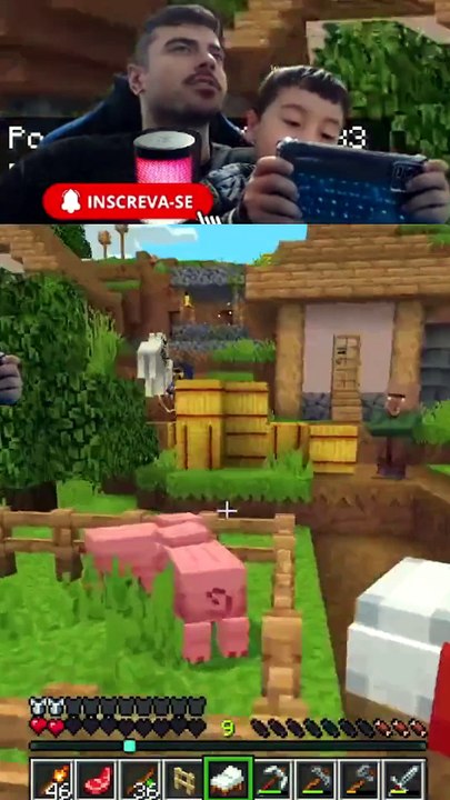 ENCONTRAMOS O ALDEÃO MAIS BARBUDO DO MINECRAFT!