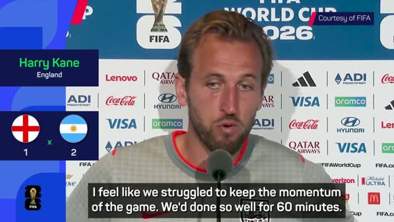 'Similar story' - Kane on England's heartbreaking World Cup exit
