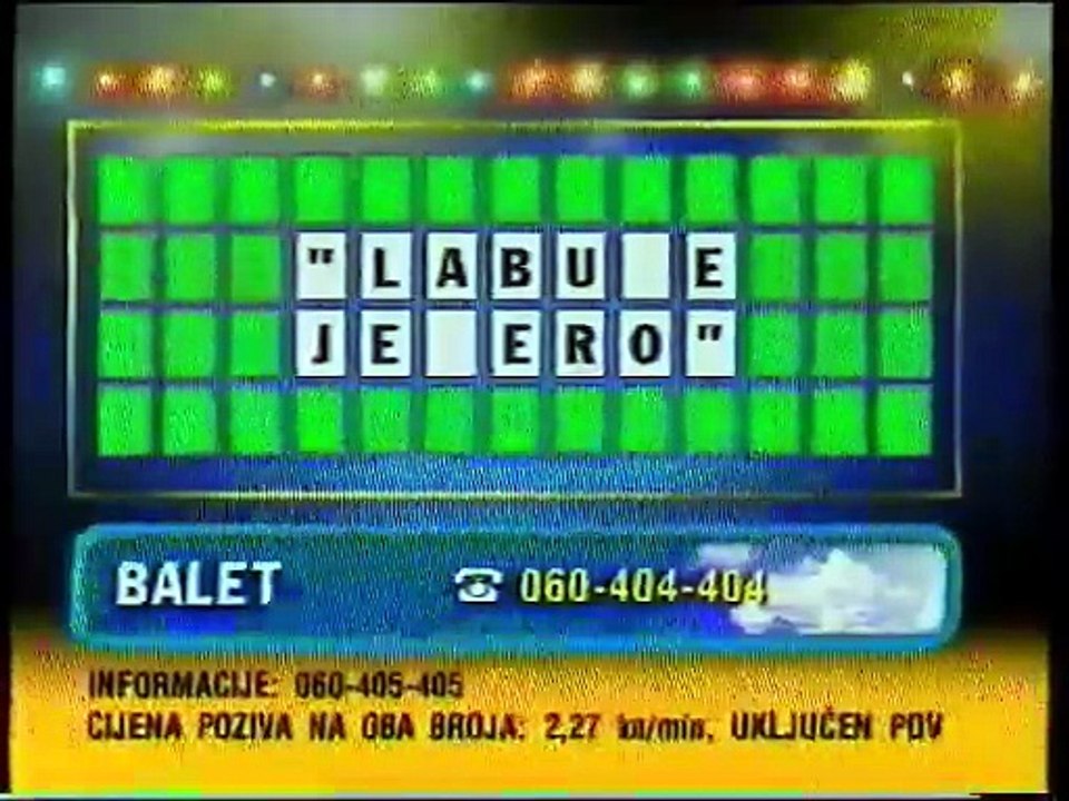 HRT 1 15.08.2000. - Najave, reklame i burzovno izvješće