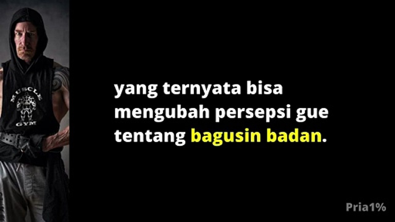 Kalau Lo Mau Punya BADAN BAGUS, Nggak Perlu Kebanyakan Mikir! Asalkan...