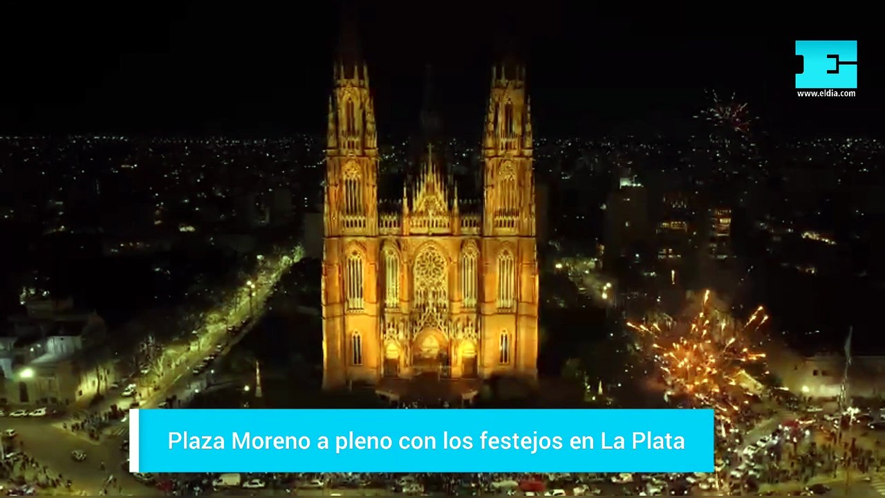 La Plata | Plaza Moreno celebró el triunfo histórico de Argentina vs Inglaterra