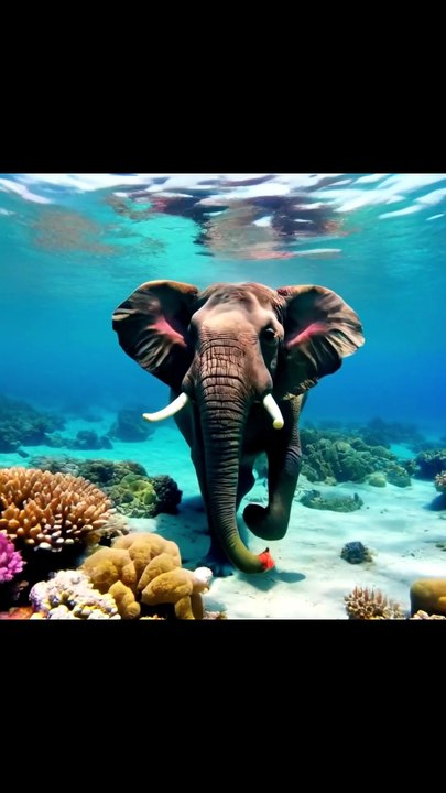 Deep-sea swimming by an elephant-Row Row Row Your Boat