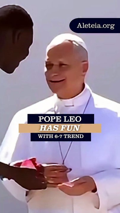 Pope Leo is Having Fun