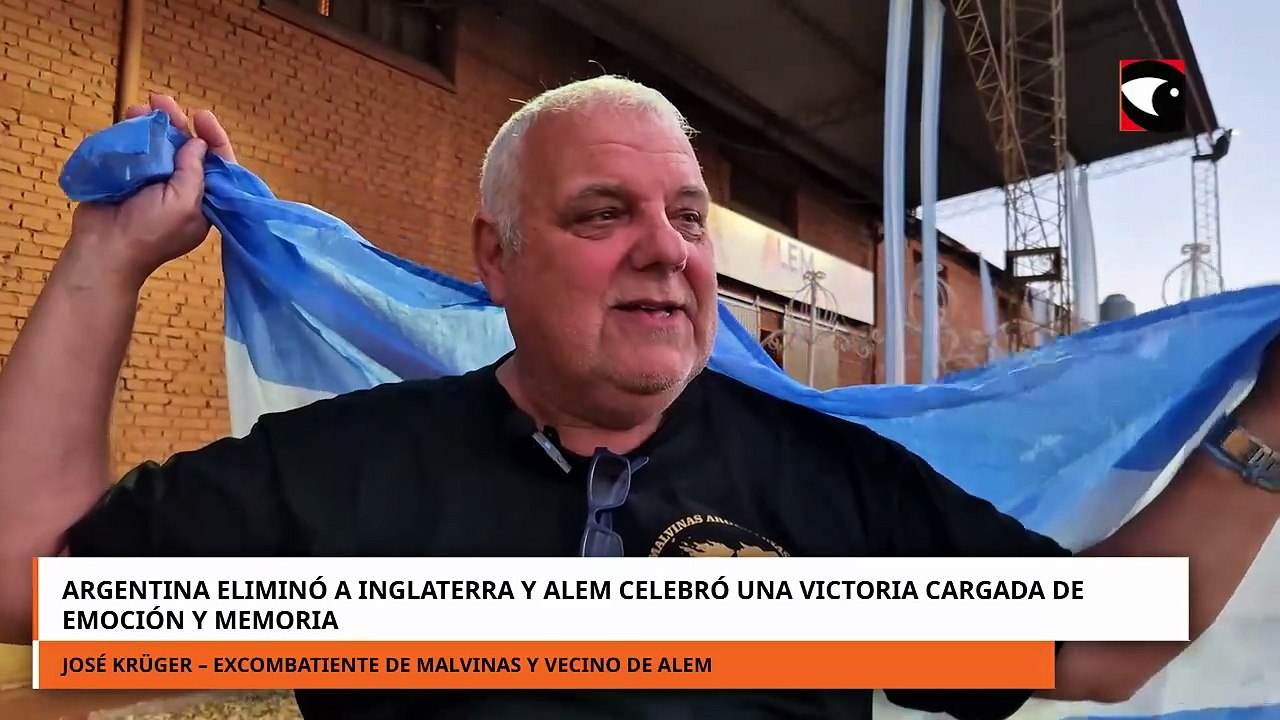 Argentina eliminó a Inglaterra y Alem celebró una victoria cargada de emoción y memoria