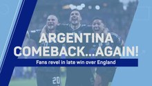 Fans in Buenos Aires revel in another late escape