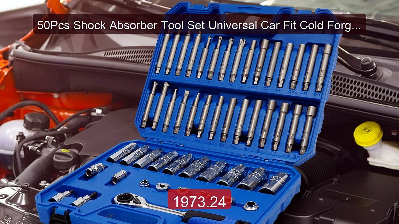 50Pcs Shock Absorber Tool Set Universal Car Fit Cold Forged He... -- Best Buy 2026 | Great Quality!