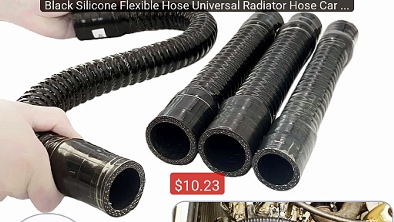 Black Silicone Flexible Hose Universal Radiator Hose Car Air I... -- Hot Deal 2026 | Limited Offer!
