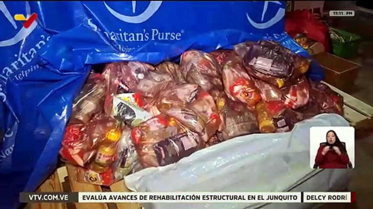 Iglesia "Familia de Dios" ofrece apoyo alimenticio a las familias afectadas por sismos