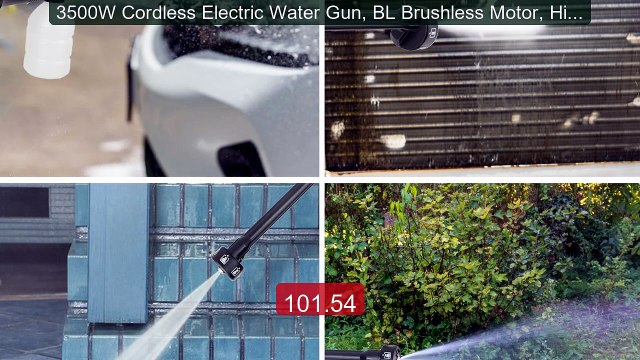 3500W Cordless Electric Water Gun, BL Brushless Motor, High Lo... Best Buy 2026 | Great Quality!
