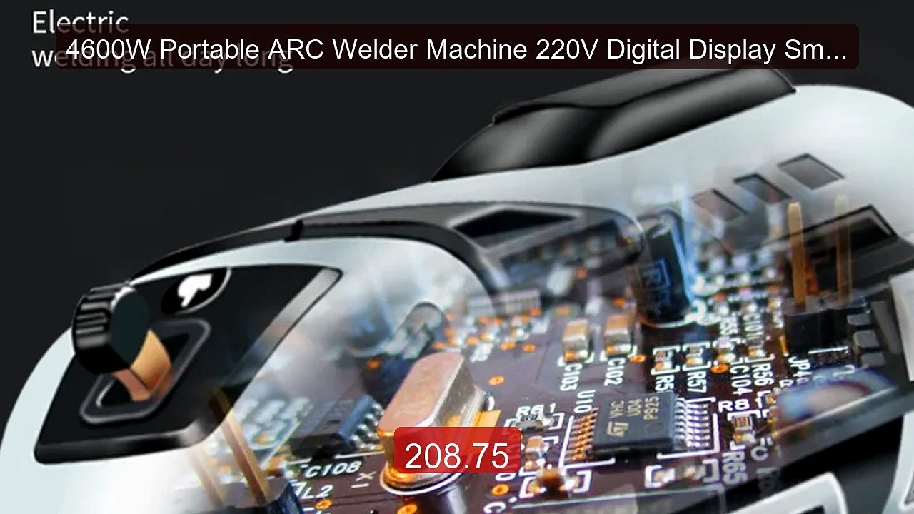 4600W Portable ARC Welder Machine 220V Digital Display Smart I... -- Hot Deal 2026 | Limited Offer!