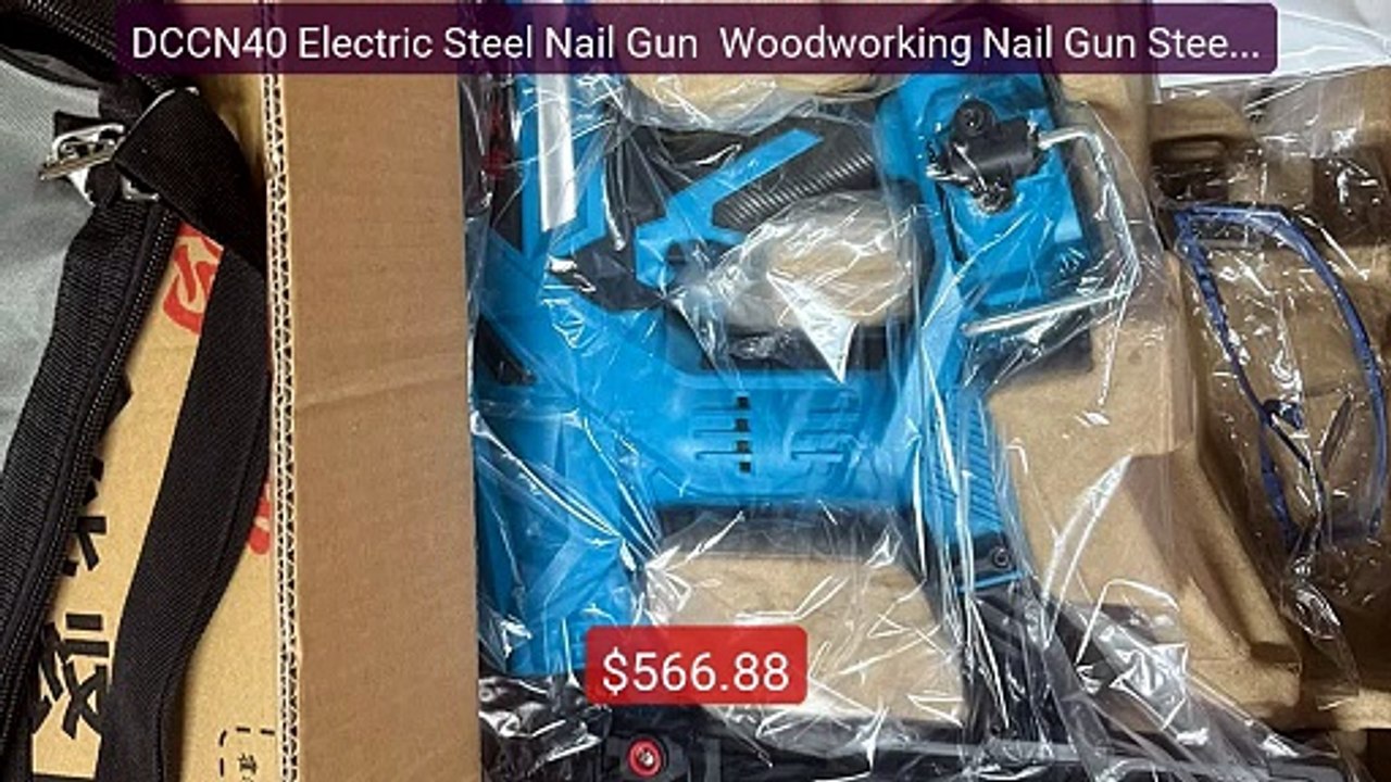 DCCN40 Electric Steel Nail Gun  Woodworking Nail Gun Steel Nail Gu... -- Best Deal 2026 | Shop Now!