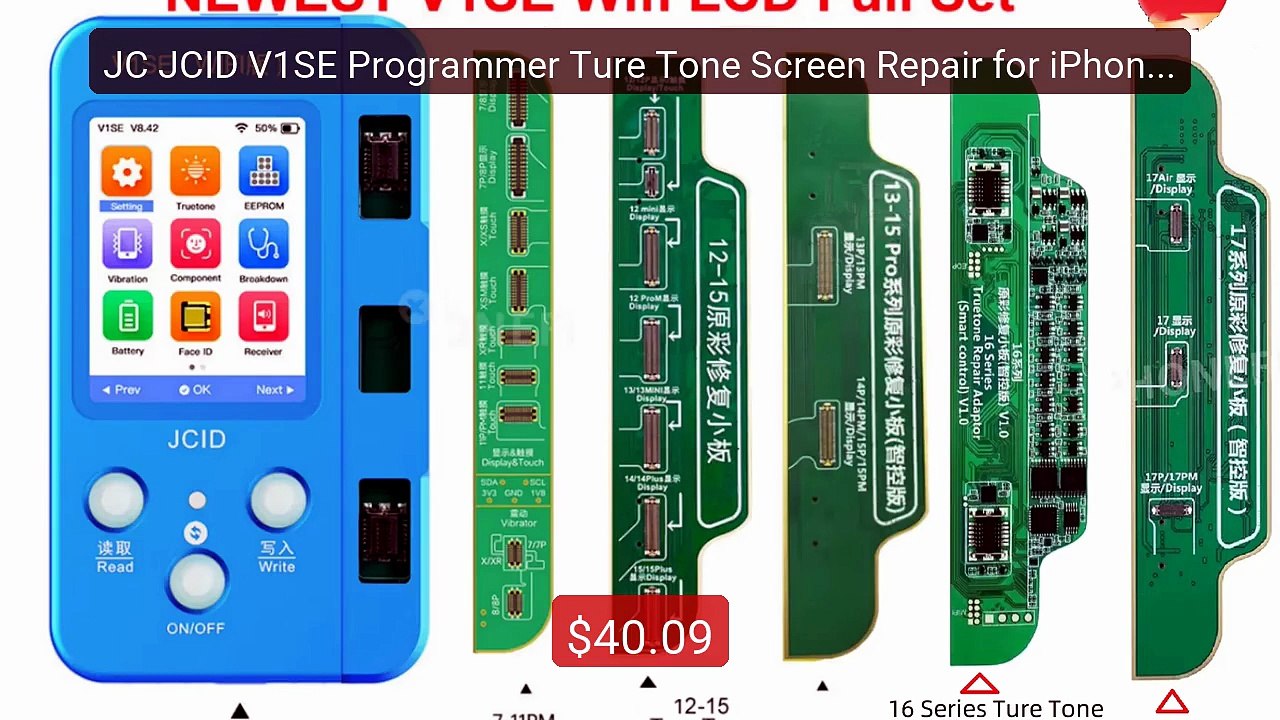 JC JCID V1SE Programmer Ture Tone Screen Repair for iPhone 7-17 Pr... -- Best Deal 2026 | Shop Now!