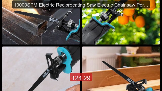 10000SPM Electric Reciprocating Saw Electric Chainsaw Portable Cor... Best Deal 2026 | Shop Now!