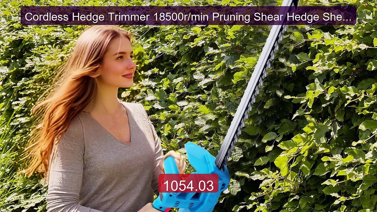 Cordless Hedge Trimmer 18500r/min Pruning Shear Hedge Shears Cordl... -- Best Deal 2026 | Shop Now!
