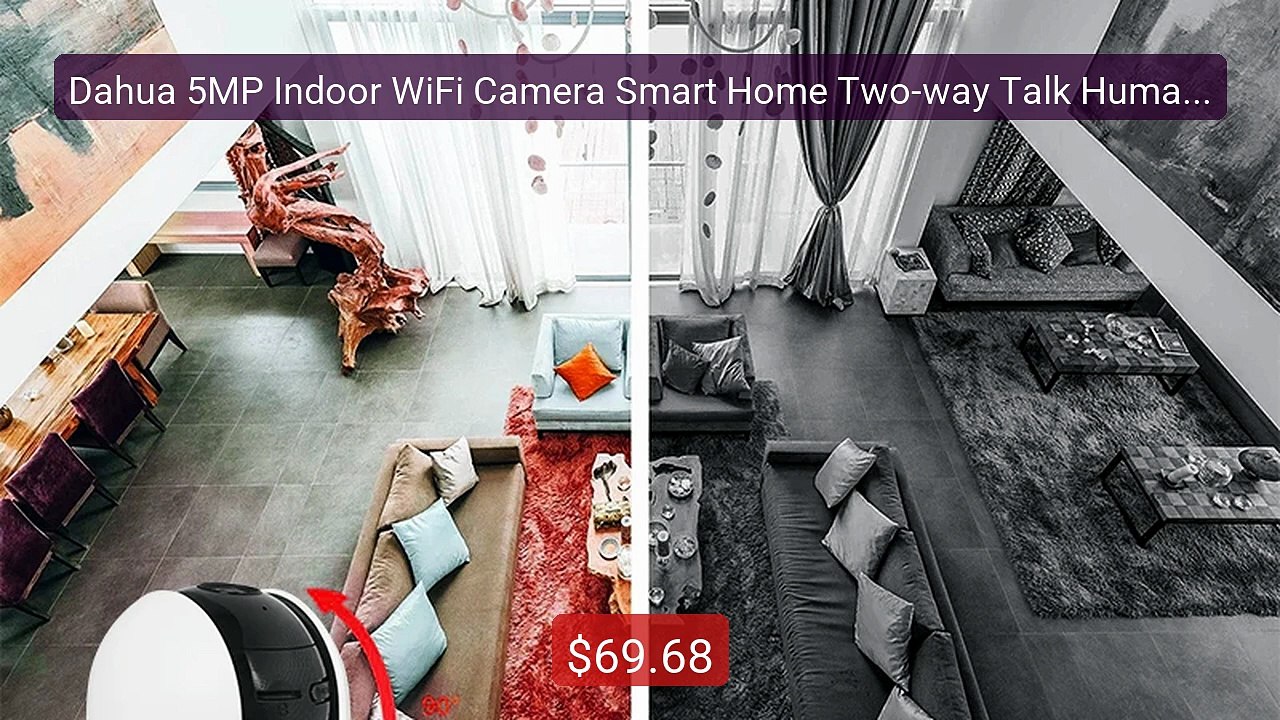 Dahua 5MP Indoor WiFi Camera Smart Home Two-way Talk Human Det... -- Best Buy 2026 | Great Quality!