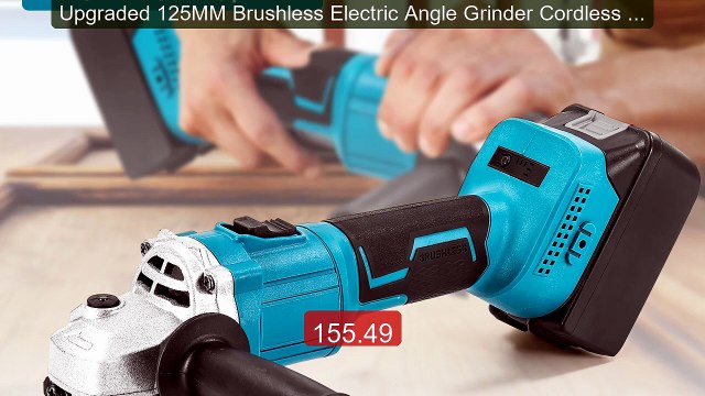 Upgraded 125MM Brushless Electric Angle Grinder Cordless Woodw... Hot Deal 2026 | Limited Offer!