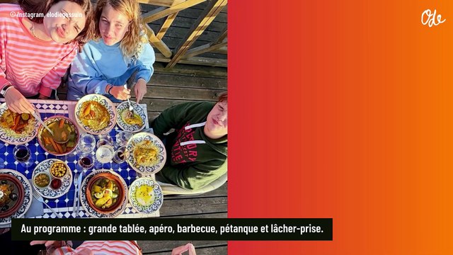 EXCLU Élodie Gossuin : On part en vacances dans notre petite cabane des Landes dans un esprit camping...