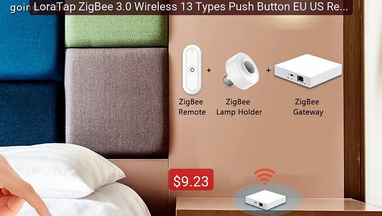 LoraTap ZigBee 3.0 Wireless 13 Types Push Butto...