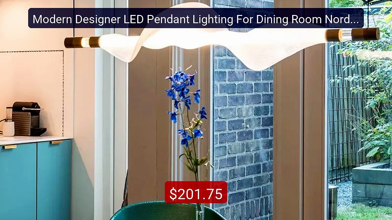 Modern Designer LED Pendant Lighting For Dining Room Nordic Lo... -- Best Buy 2026 | Great Quality!