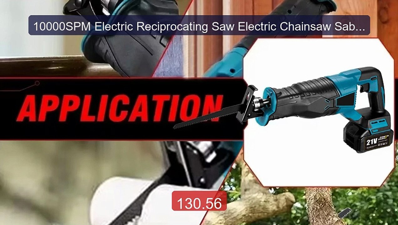 10000SPM Electric Reciprocating Saw Electric Chainsaw Saber S... -- Amazing Value 2026 | Must Have!