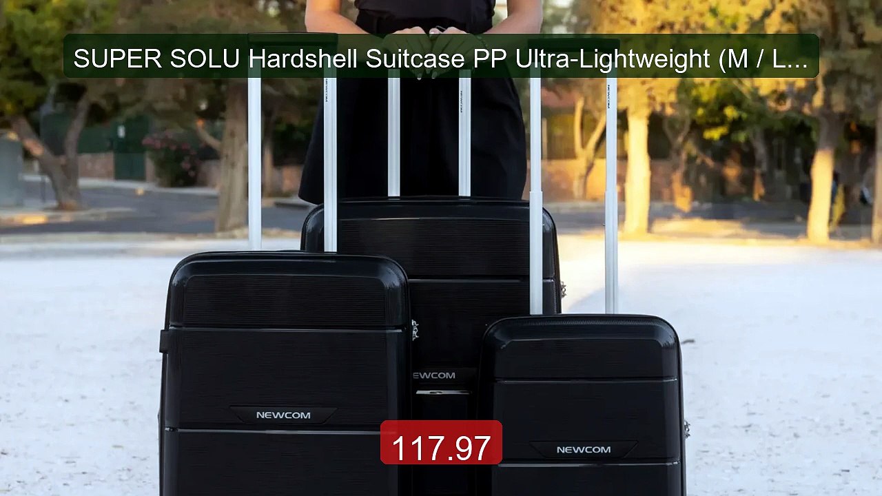 SUPER SOLU Hardshell Suitcase PP Ultra-Lightweight (M / L / XL... -- Best Buy 2026 | Great Quality!