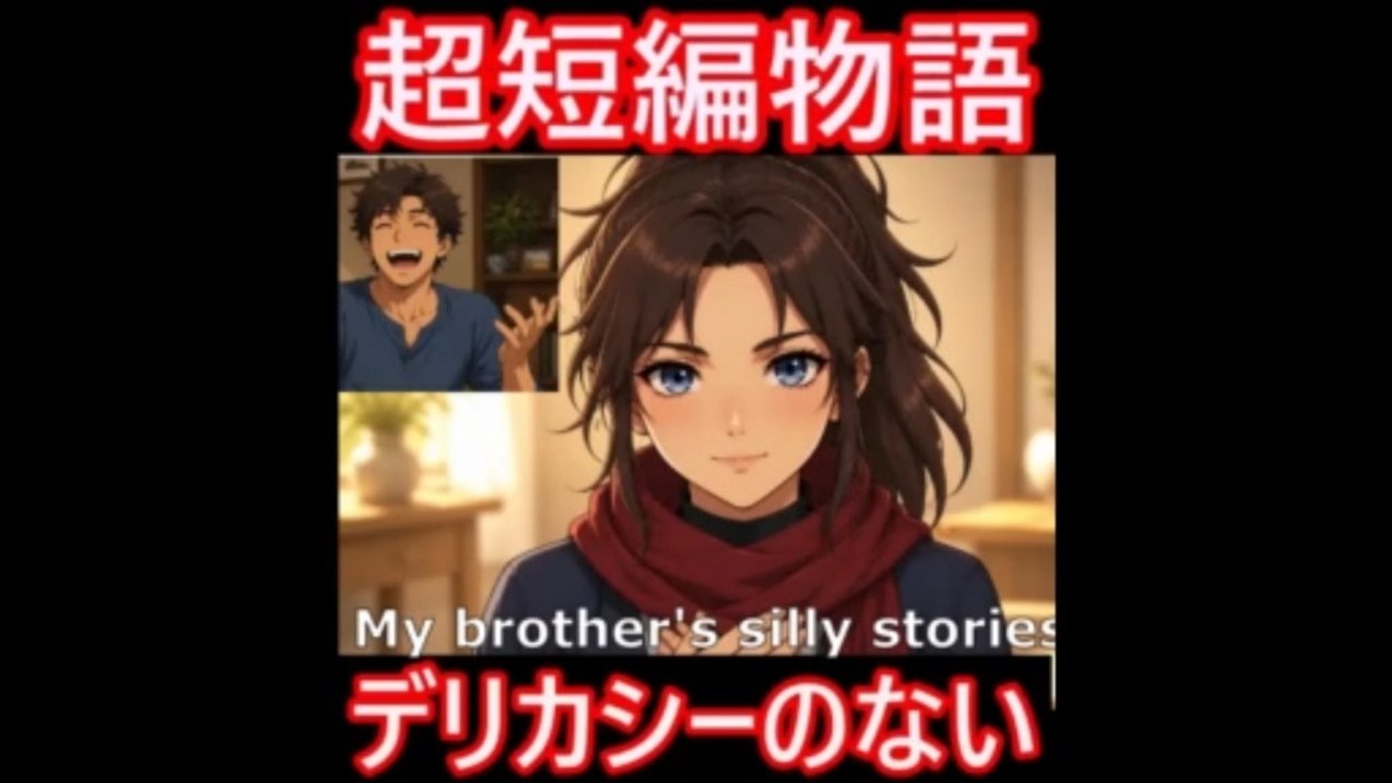 My older brother may lack tact, but...