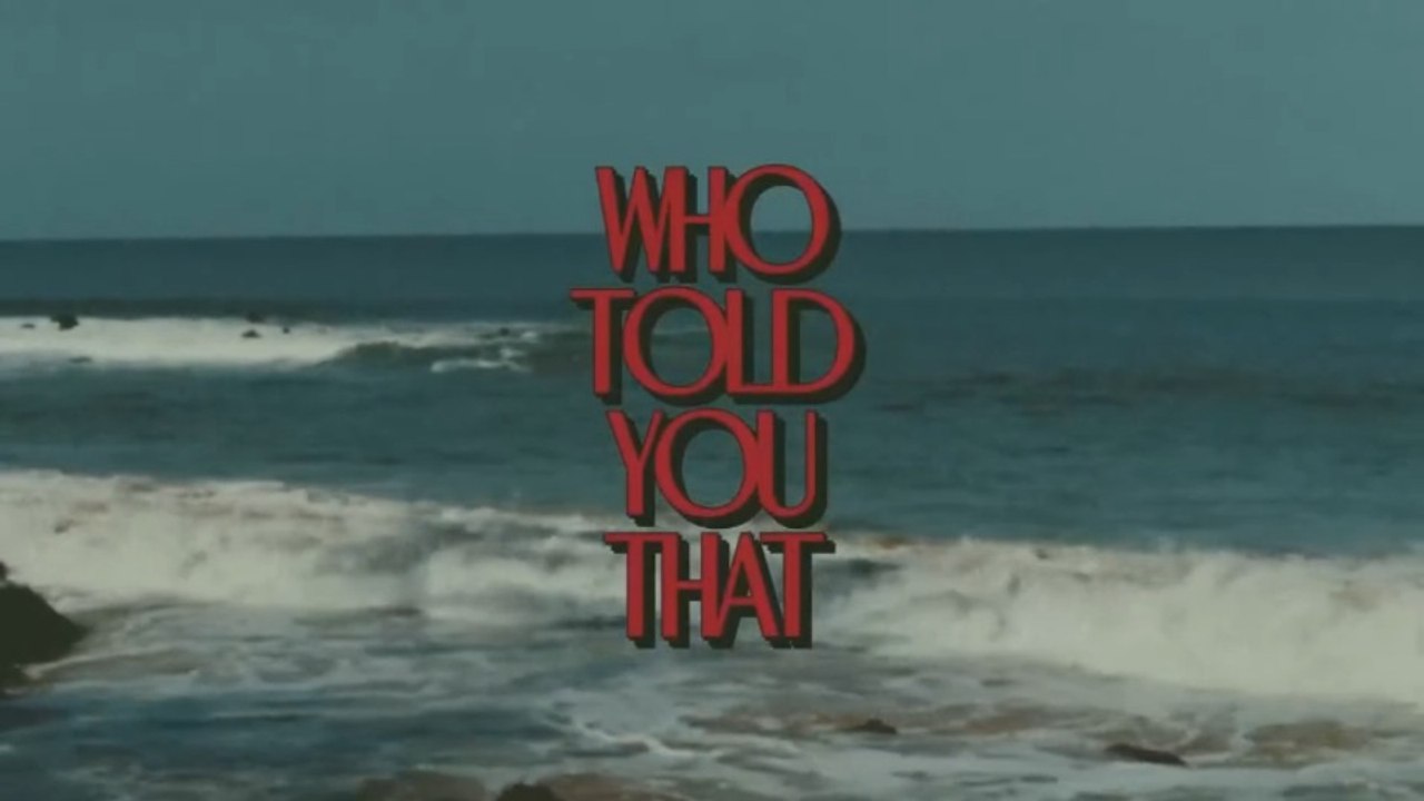 Tucker Wetmore - Who Told You That (Official Lyric Video)