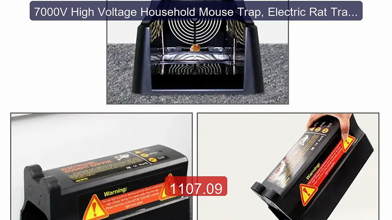 7000V High Voltage Household Mouse Trap, Electric Rat Trap,... -- Top Pick 2026 | Unbeatable Price!