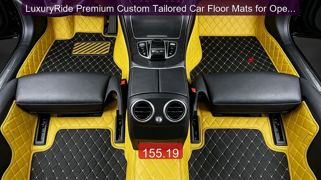 LuxuryRide Premium Custom Tailored Car Floor Mats for Opel Meriva B... -- Top Rated 2026 | Buy Now!