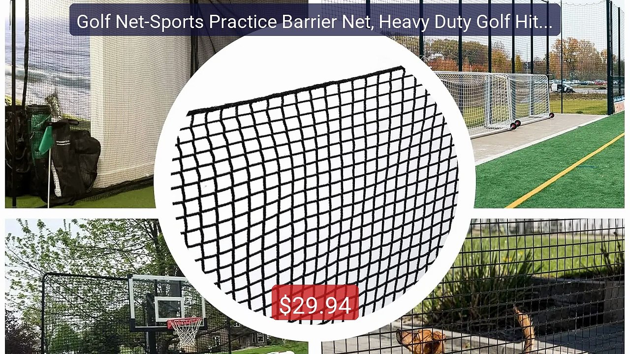 Golf Net-Sports Practice Barrier Net, Heavy Duty Golf Hitting Net,... -- Best Deal 2026 | Shop Now!