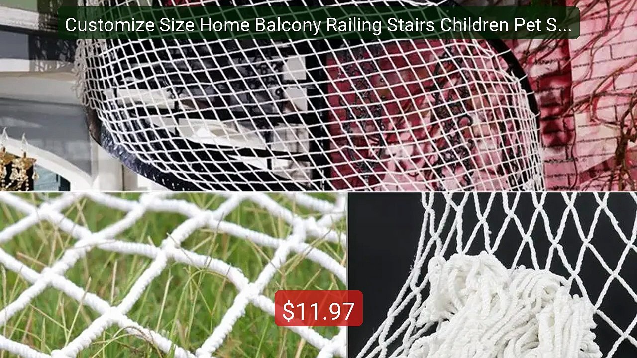Customize Size Home Balcony Railing Stairs Children Pet Safet... -- Amazing Value 2026 | Must Have!
