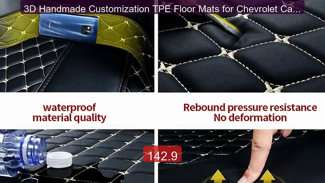 3D Handmade Customization TPE Floor Mats for Chevrolet Captiva... -- Hot Deal 2026 | Limited Offer!