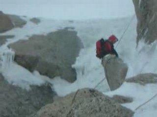 Mauvais temps dans la Goulotte Chéré