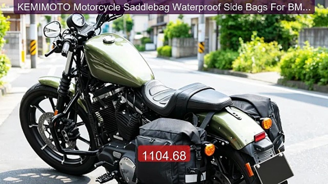 KEMIMOTO Motorcycle Saddlebag Waterproof Side Bags For BMW R1200GS ... -- Top Rated 2026 | Buy Now!