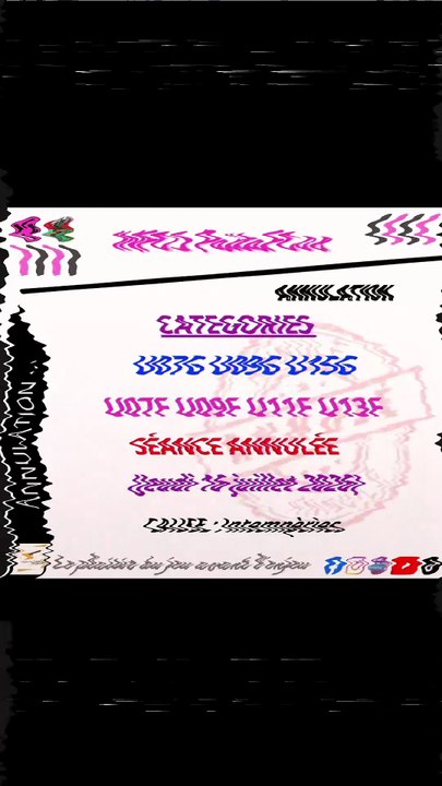 !!! ANNULATION SÉANCES DU JEUDI 16.07.2026 !!!