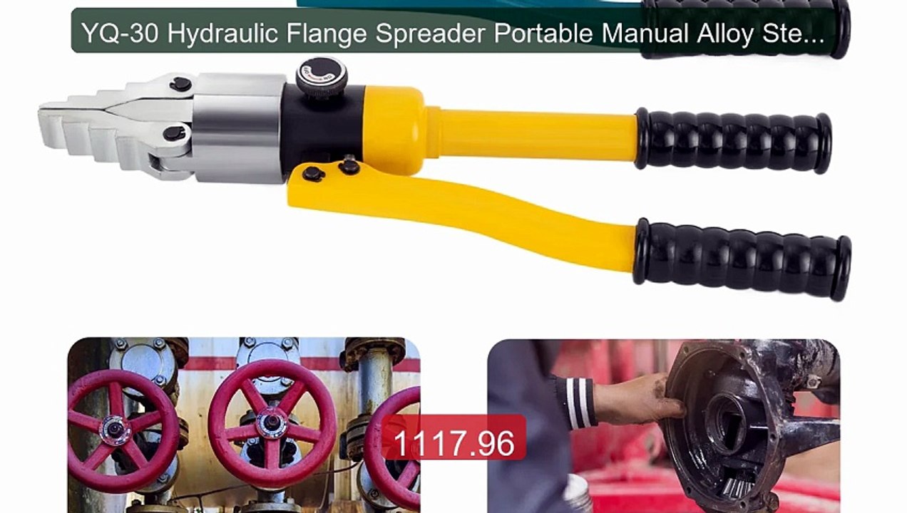 YQ-30 Hydraulic Flange Spreader Portable Manual Alloy Steel Se... -- Hot Deal 2026 | Limited Offer!