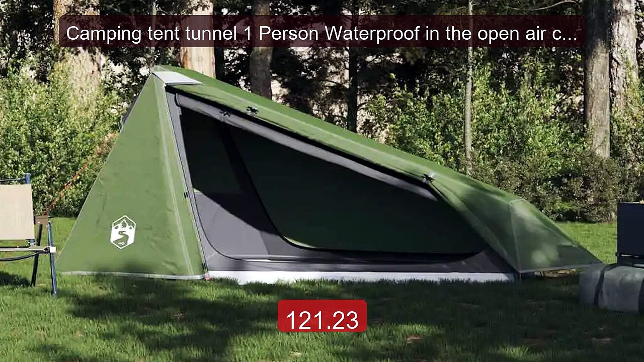 Camping tent tunnel 1 Person Waterproof in the open air camping Su... -- Best Deal 2026 | Shop Now!