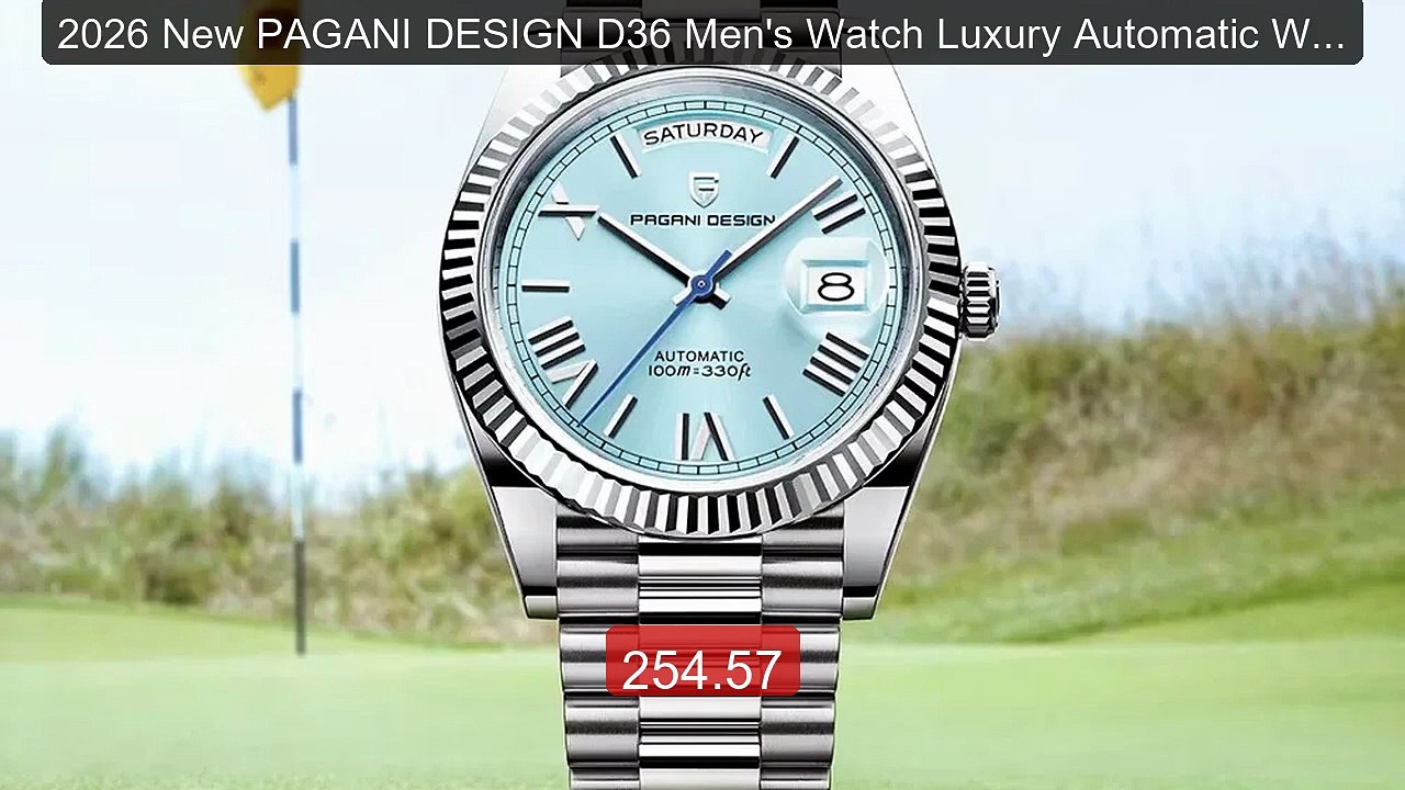 2026 New PAGANI DESIGN D36 Men's Watch Luxury Automatic Wat... -- Top Pick 2026 | Unbeatable Price!