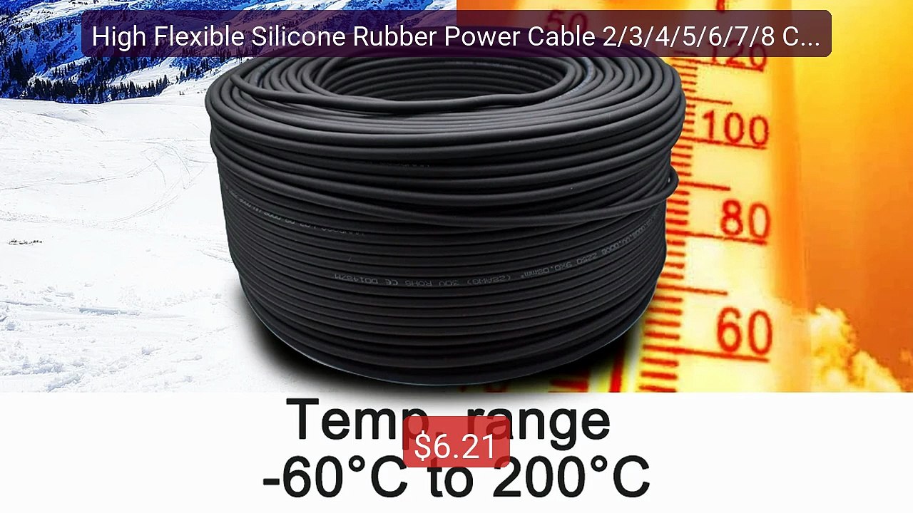 High Flexible Silicone Rubber Power Cable 2/3/4/5/6/7/8 Cores ... -- Hot Deal 2026 | Limited Offer!
