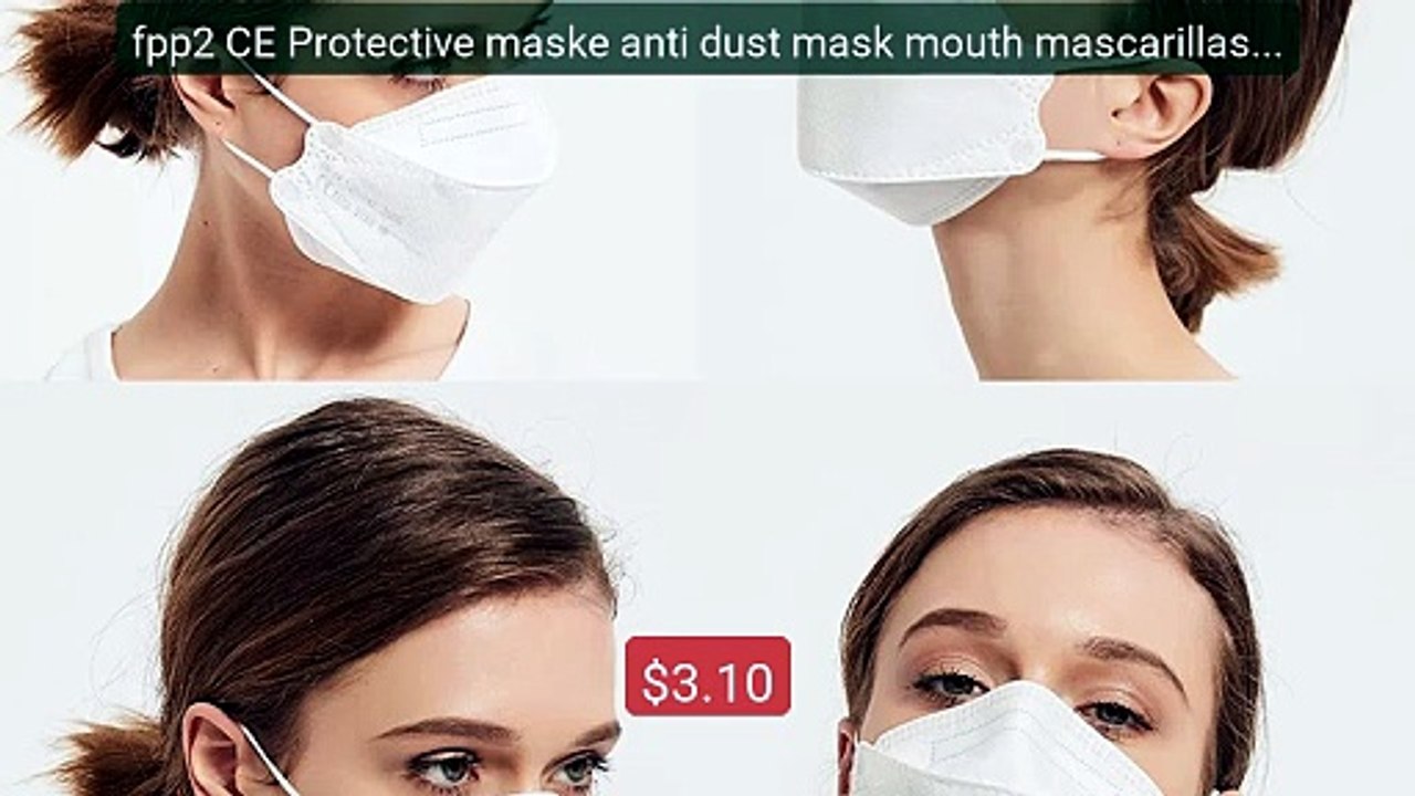 fpp2 CE Protective maske anti dust mask mouth mascarillas 4 Layers ... -- Top Rated 2026 | Buy Now!