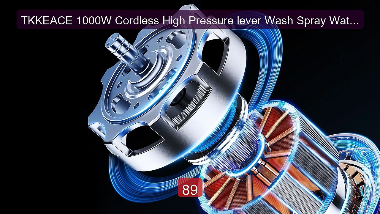 TKKEACE 1000W Cordless High Pressure lever Wash Spray Water Gun Car... -- Top Rated 2026 | Buy Now!