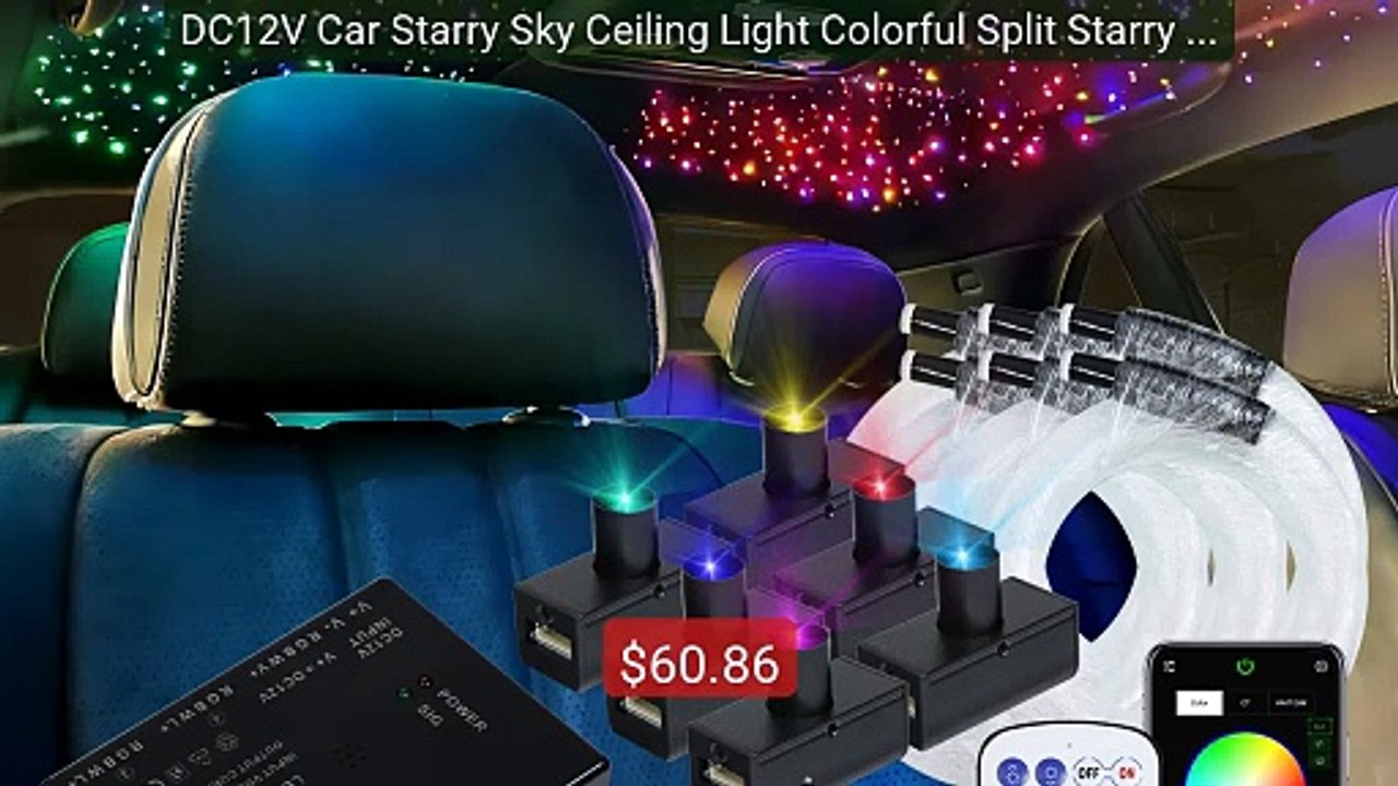 DC12V Car Starry Sky Ceiling Light Colorful Split Starry Sk... -- Top Pick 2026 | Unbeatable Price!