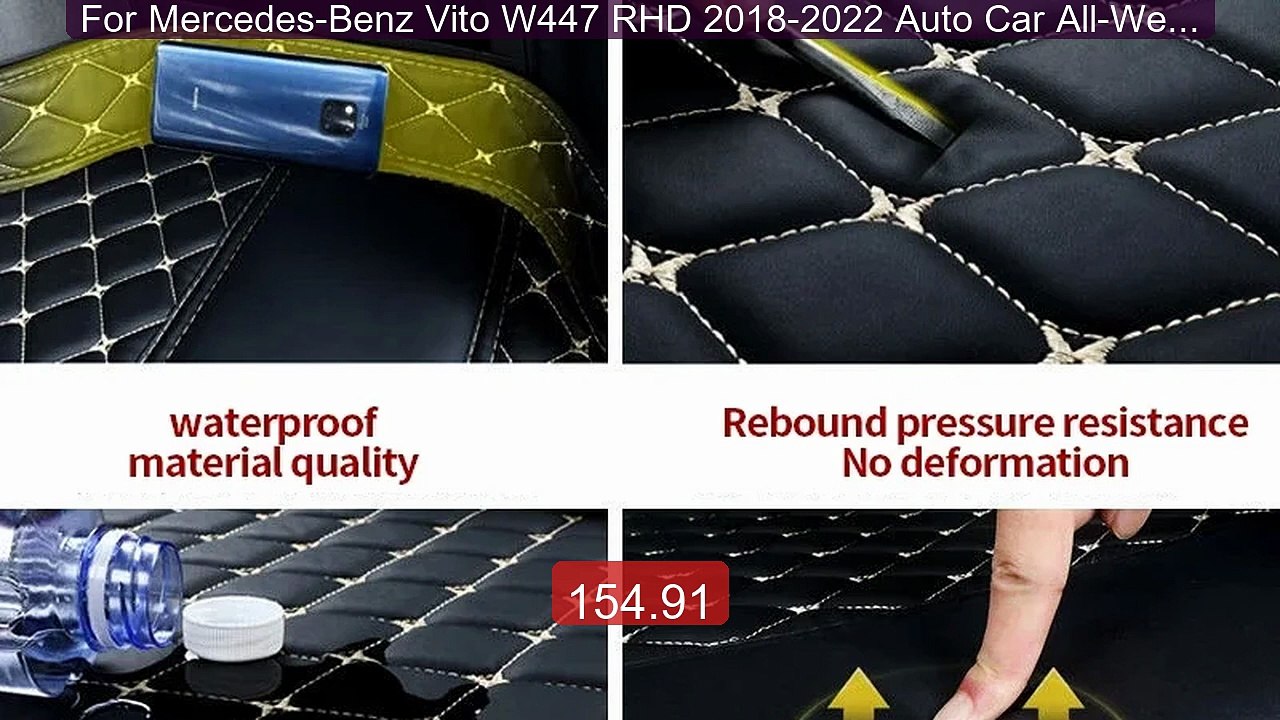 For Mercedes-Benz Vito W447 RHD 2018-2022 Auto Car All-Weather... -- Best Buy 2026 | Great Quality!