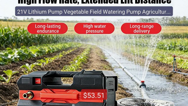 21V Lithium Pump Vegetable Field Watering Pump Agricultural I... Amazing Value 2026 | Must Have!
