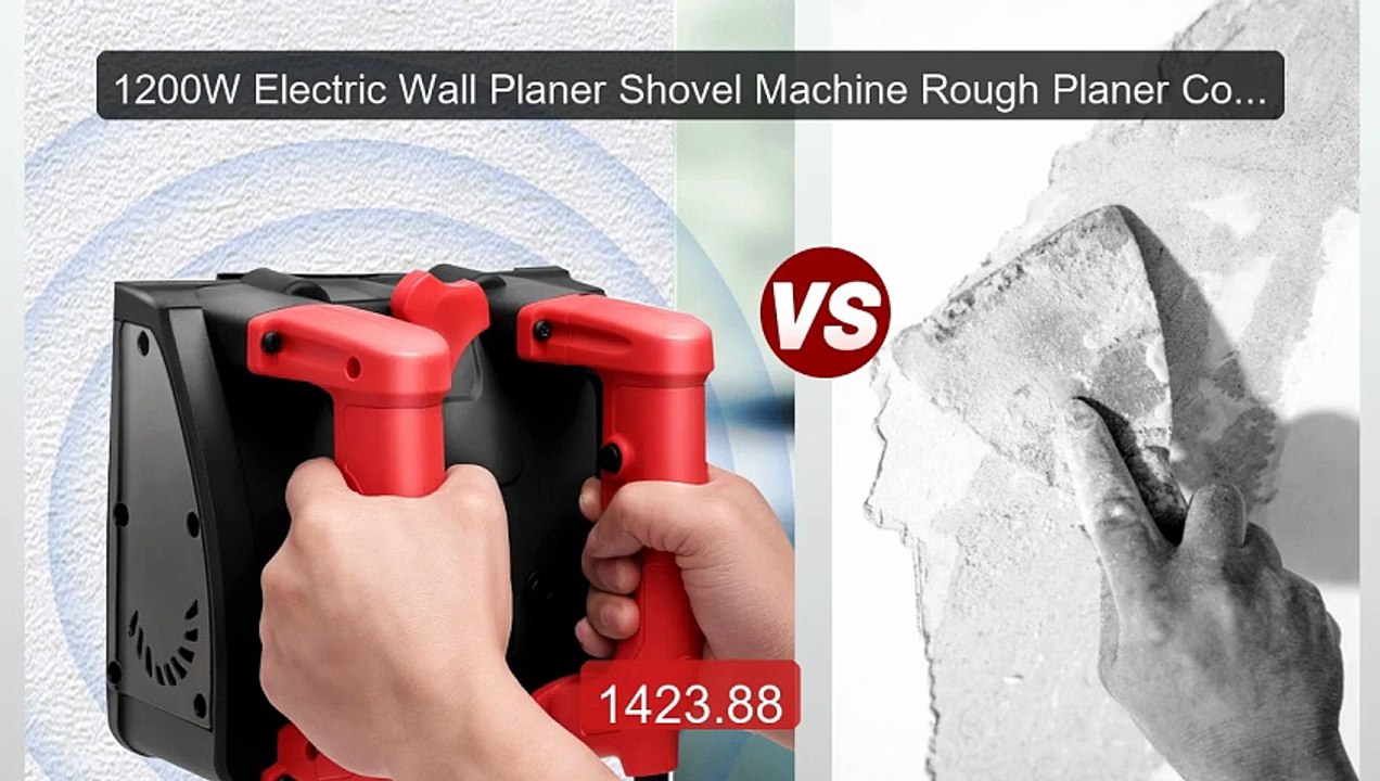1200W Electric Wall Planer Shovel Machine Rough Planer Concret... -- Best Buy 2026 | Great Quality!