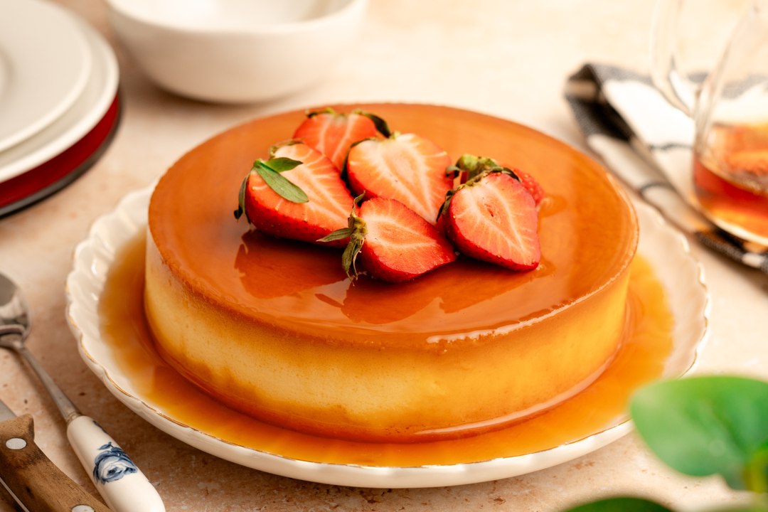 Flan napolitano