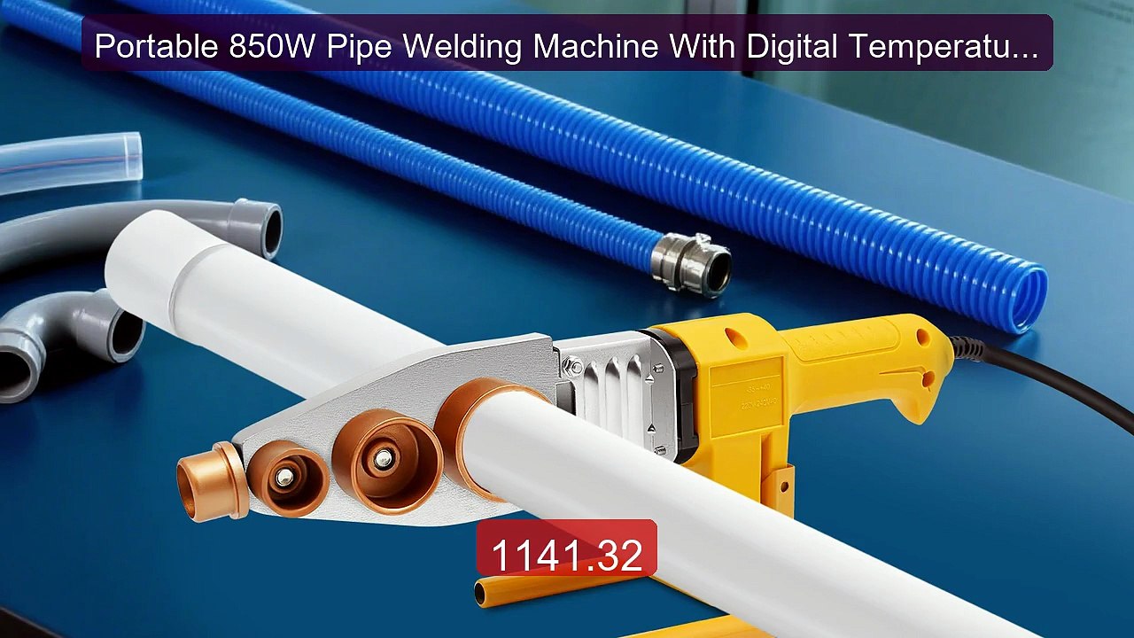 Portable 850W Pipe Welding Machine With Digital Temperature C... -- Amazing Value 2026 | Must Have!
