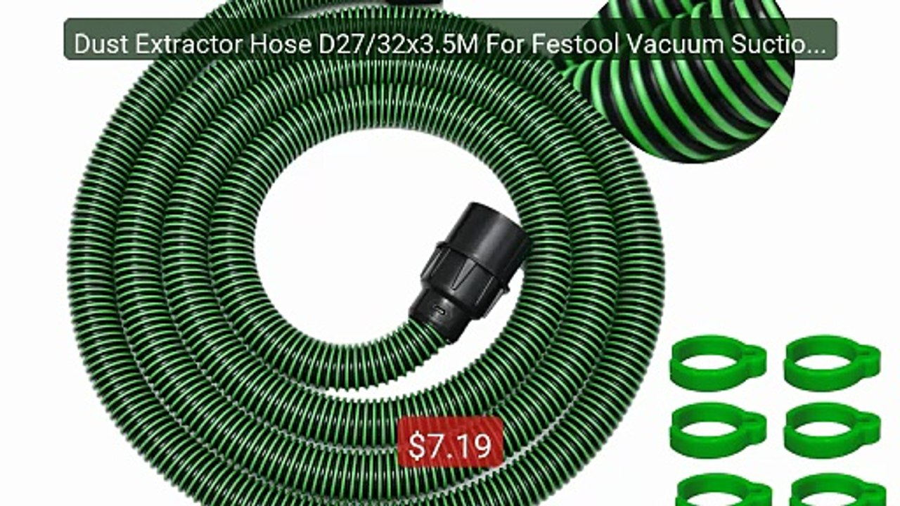 Dust Extractor Hose D27/32x3.5M For Festool Vacuum Suction Ho... -- Amazing Value 2026 | Must Have!